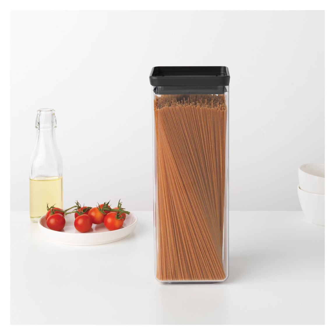 Dark Grey Square Canister 2.5L TASTY+ main product photo