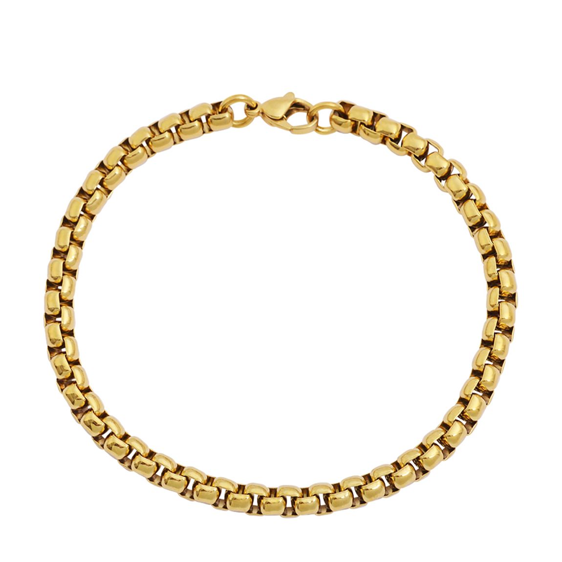 Gold Box Link Bracelet main product photo