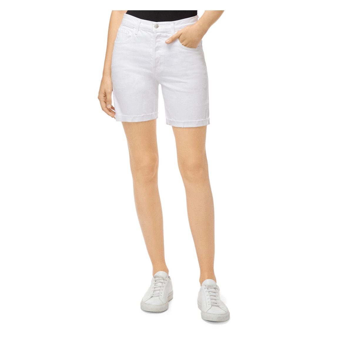 White Billey Shorts main product photo