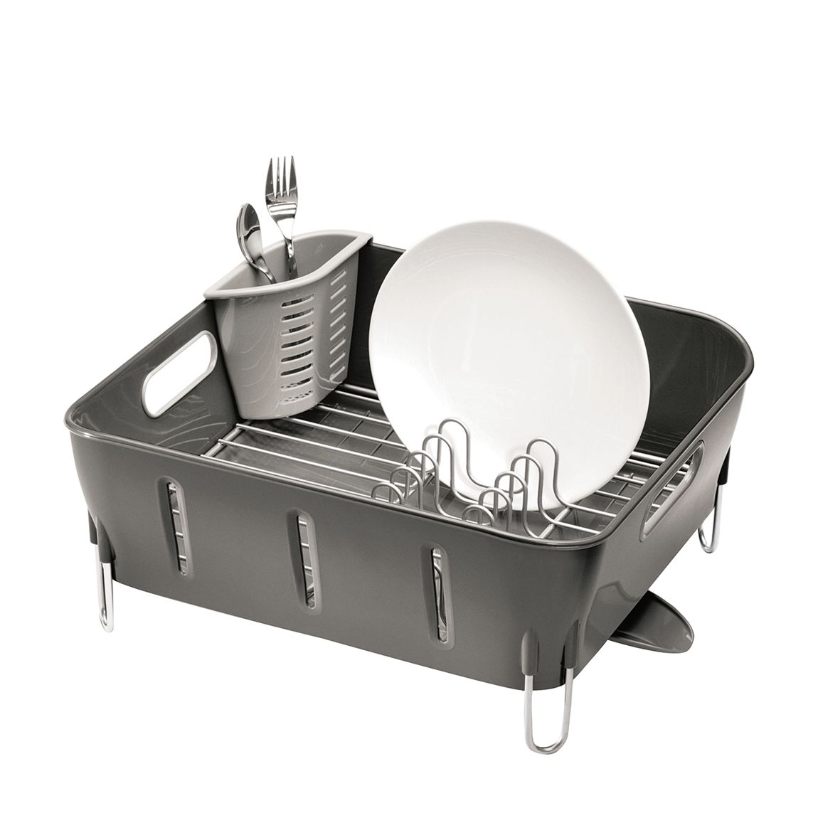 Compact Dishrack Grey main product photo