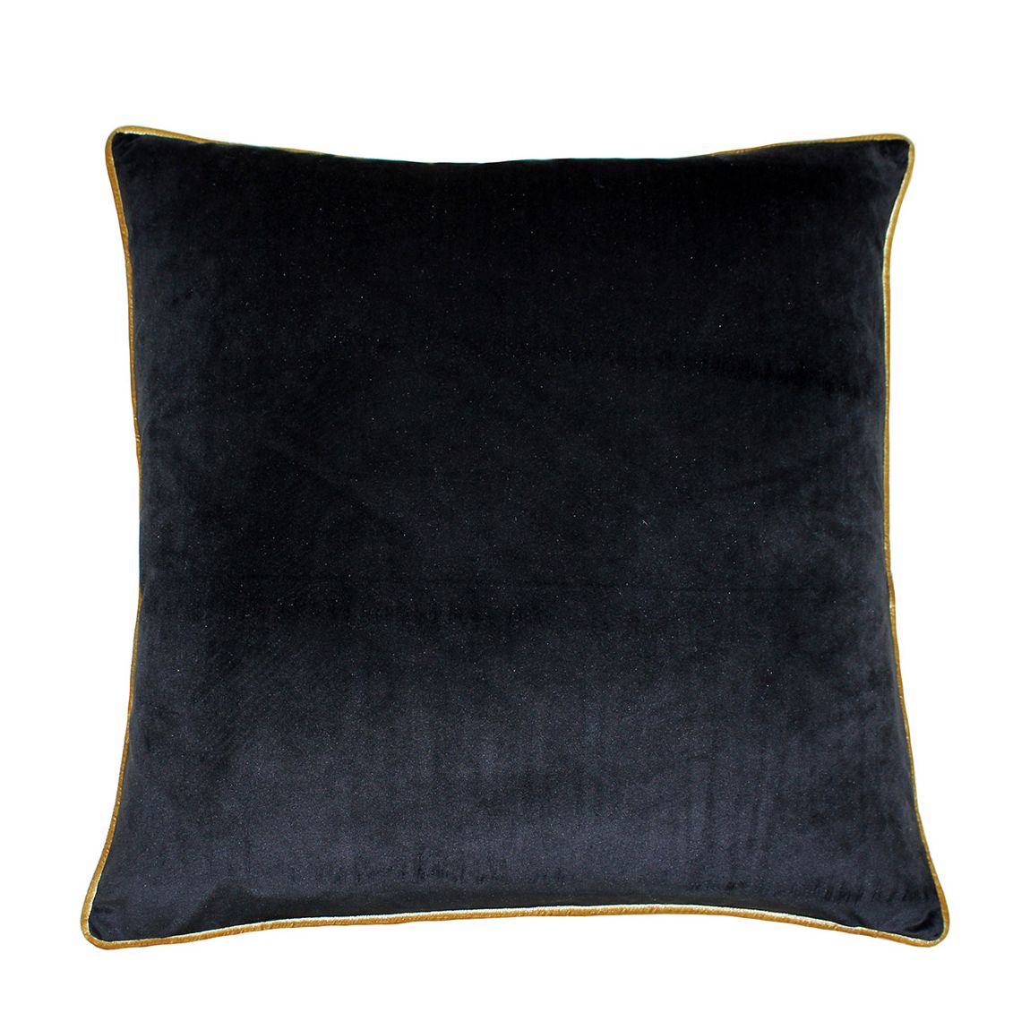 Black/Gold Meridian Cushion, 55x55cm main product photo