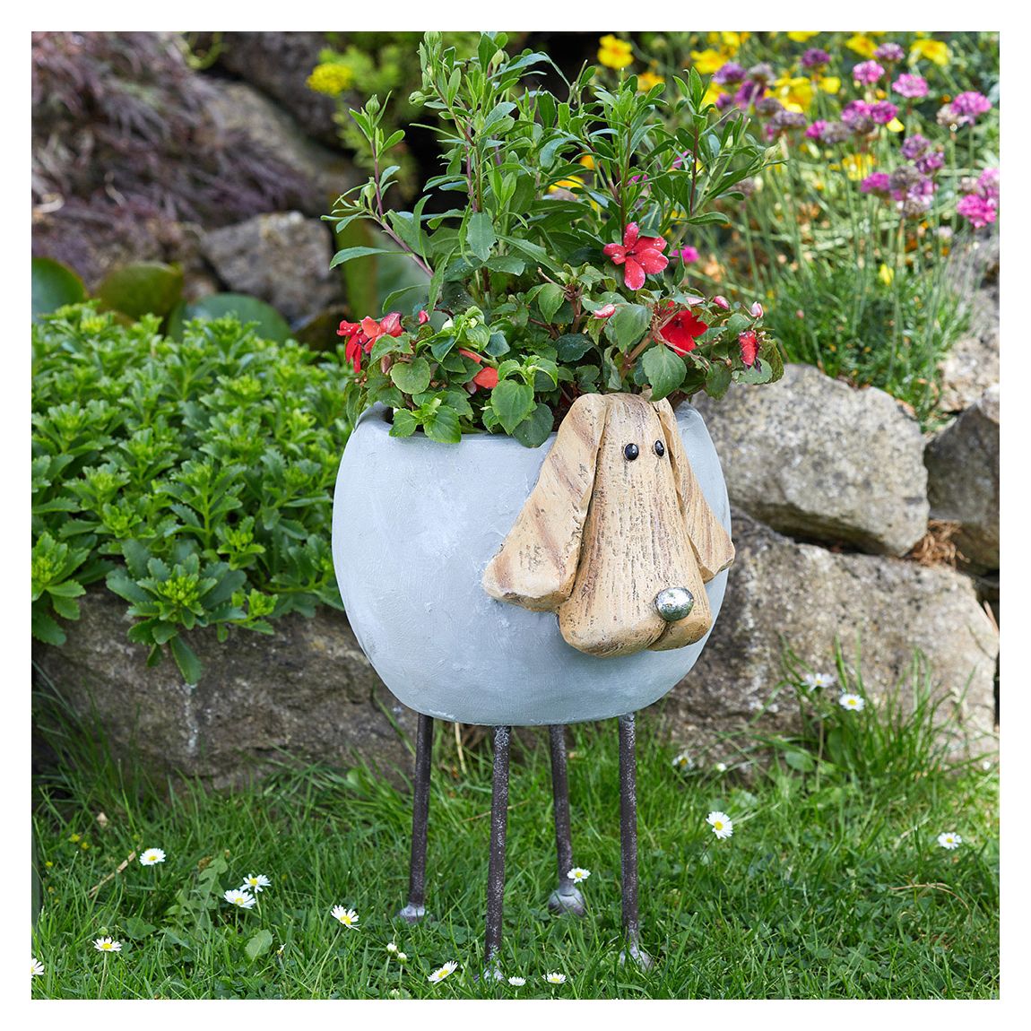 Woodstone Dog Planter main product photo