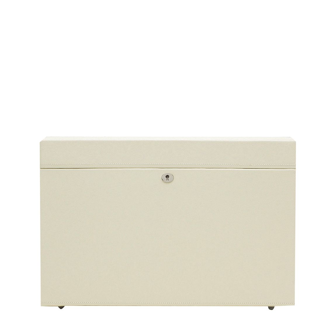 Cream London Large Leather Jewellery Box main product photo