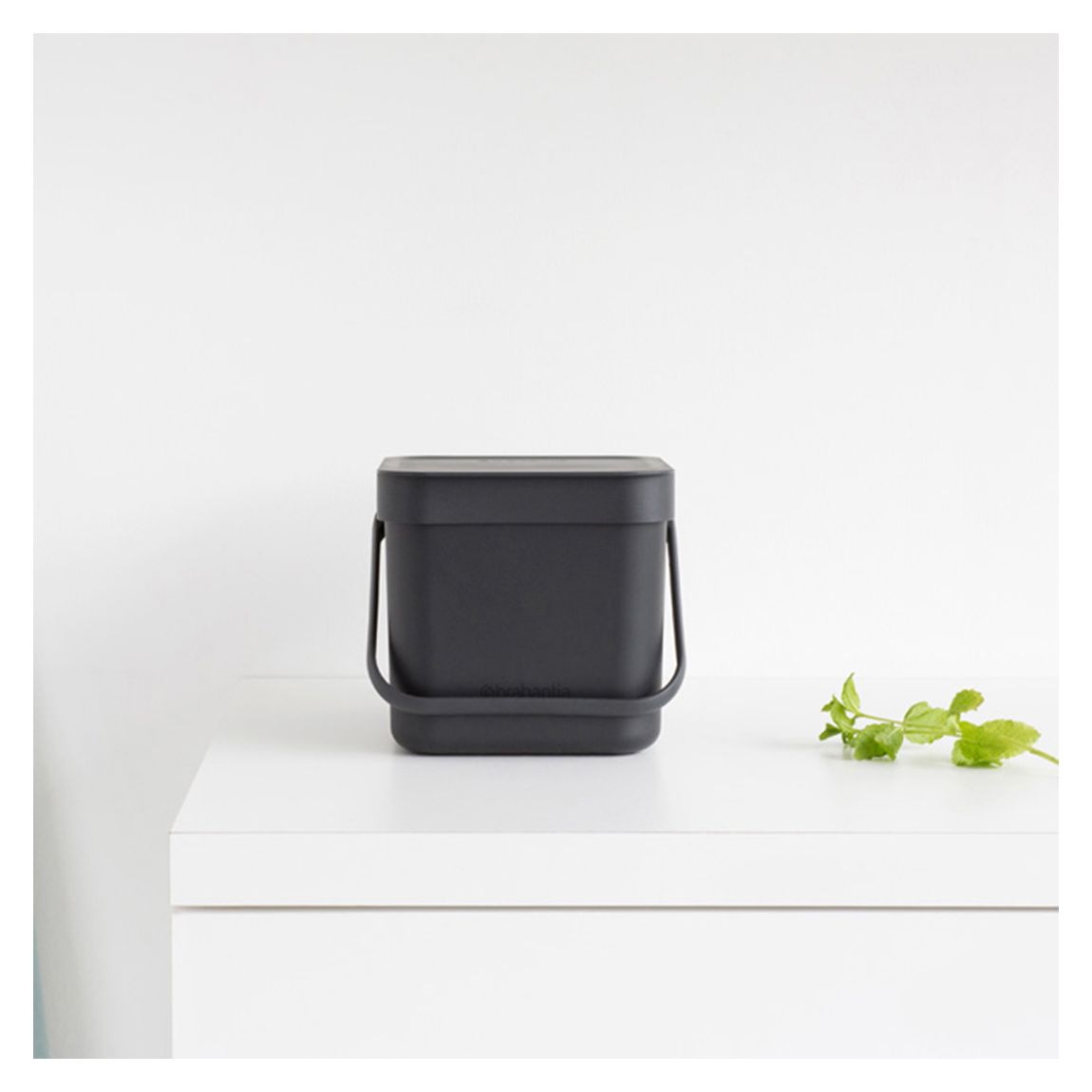 Grey Sort & Go Waste Bin 3L main product photo