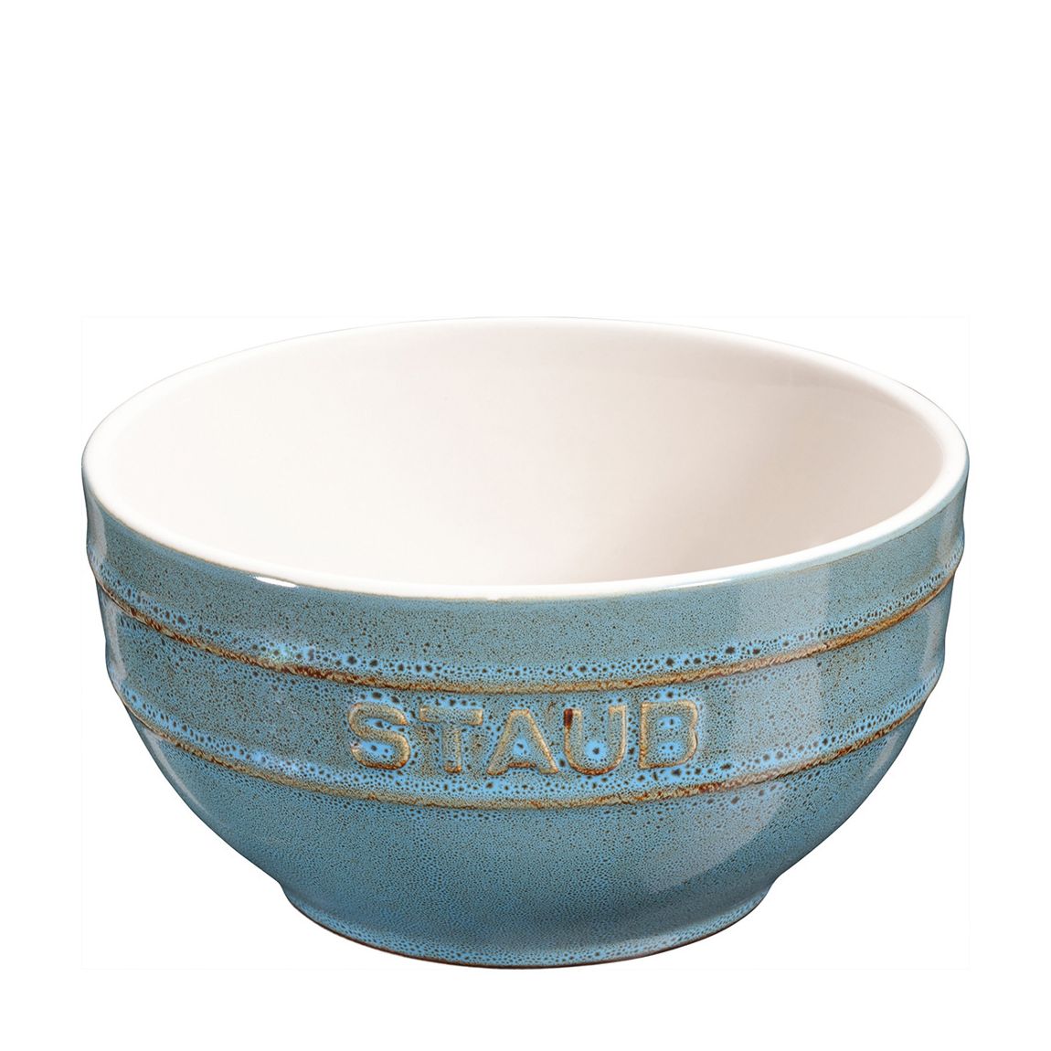 "Ancient Turquoise Ceramic Bowl, 14cm" main product photo