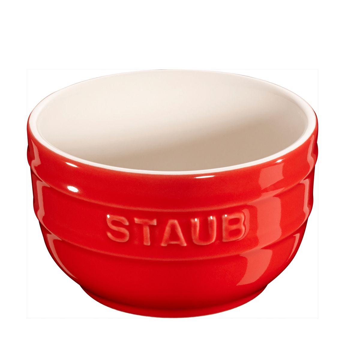 Set of 2 Cherry Round Ceramic Ramekin main product photo