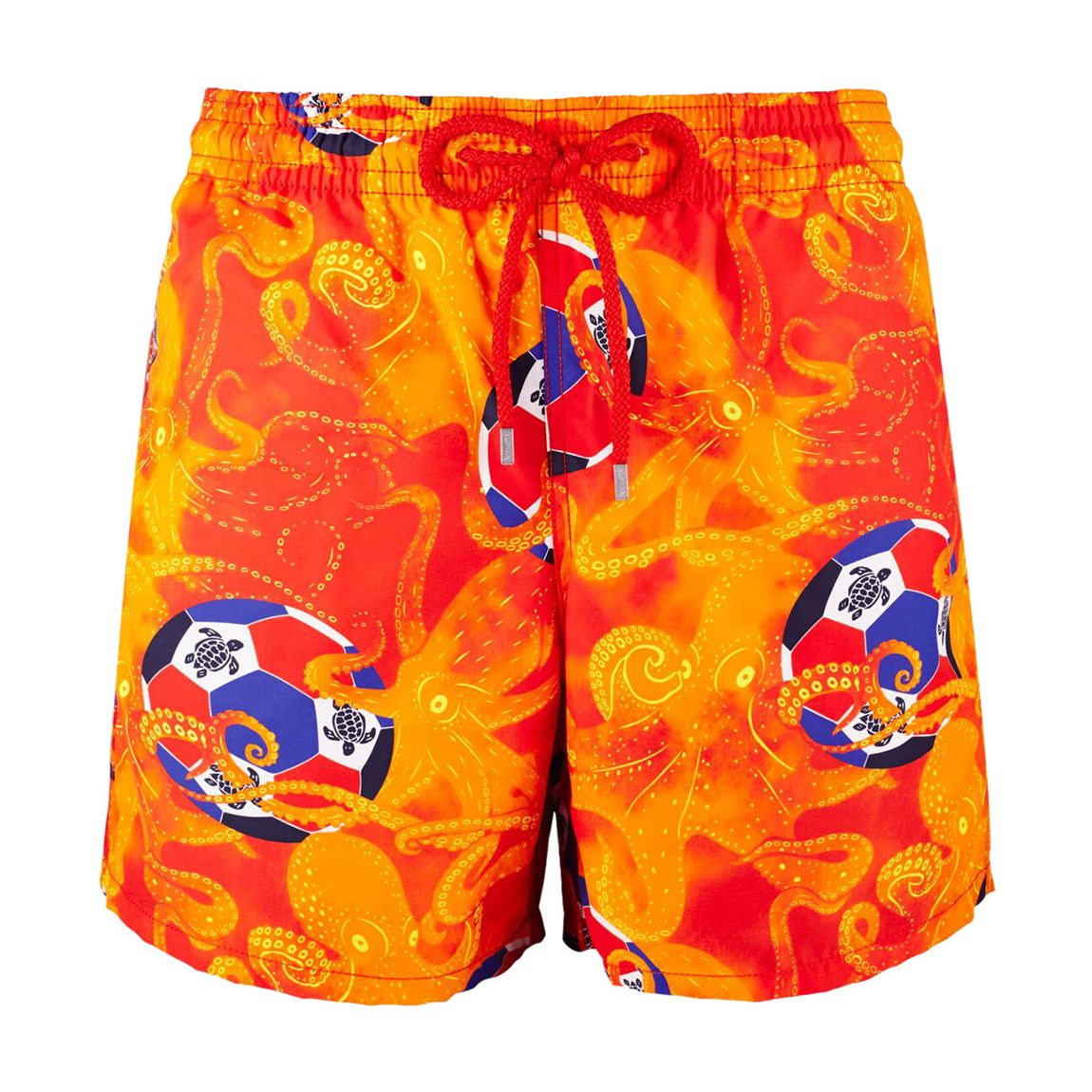 Red Moorea Swim Shorts main product photo
