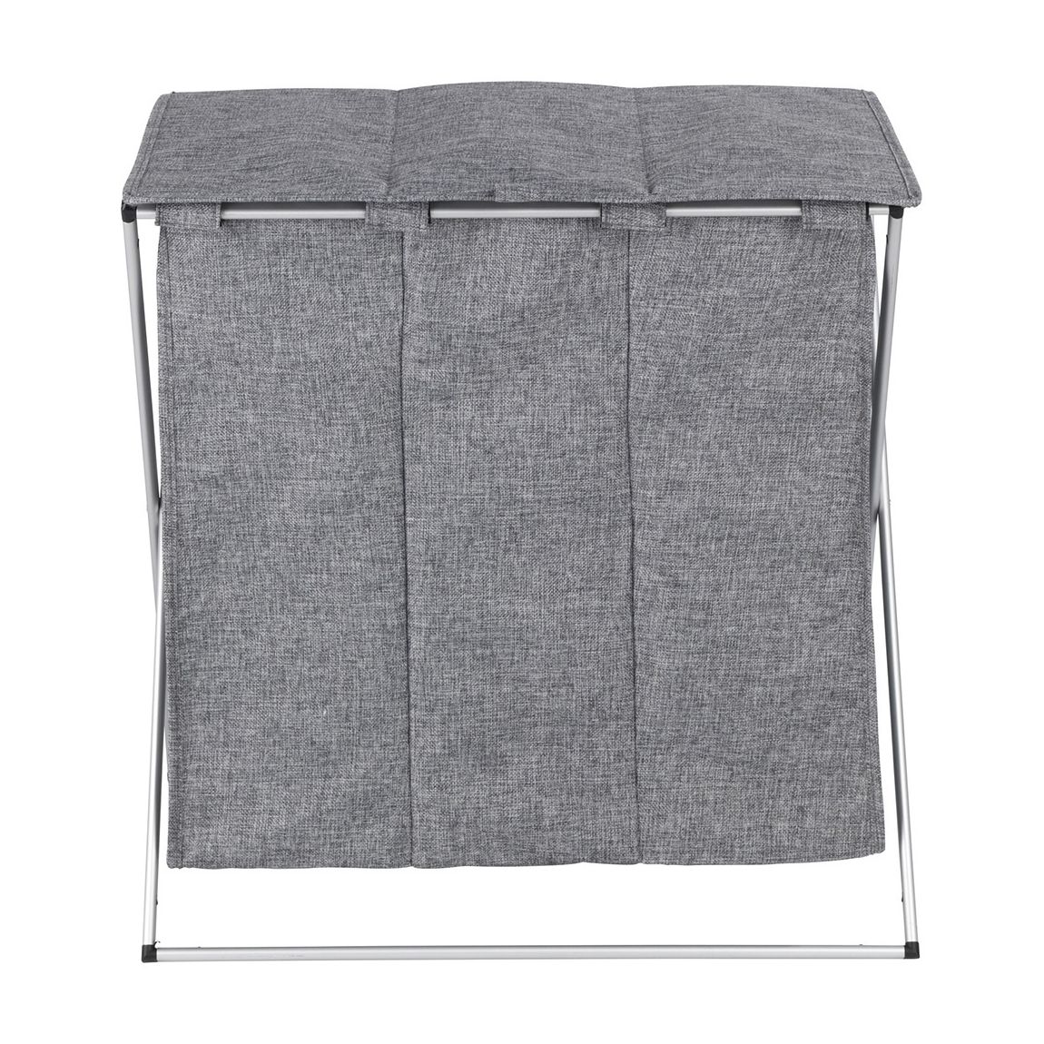 Trio Top Grey Mottled Laundry Bin main product photo