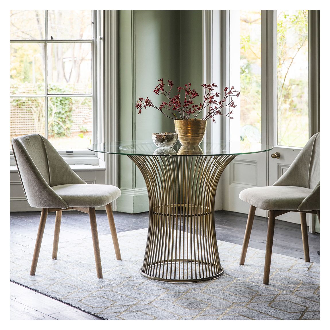 Alameda Dining Table, Bronze main product photo