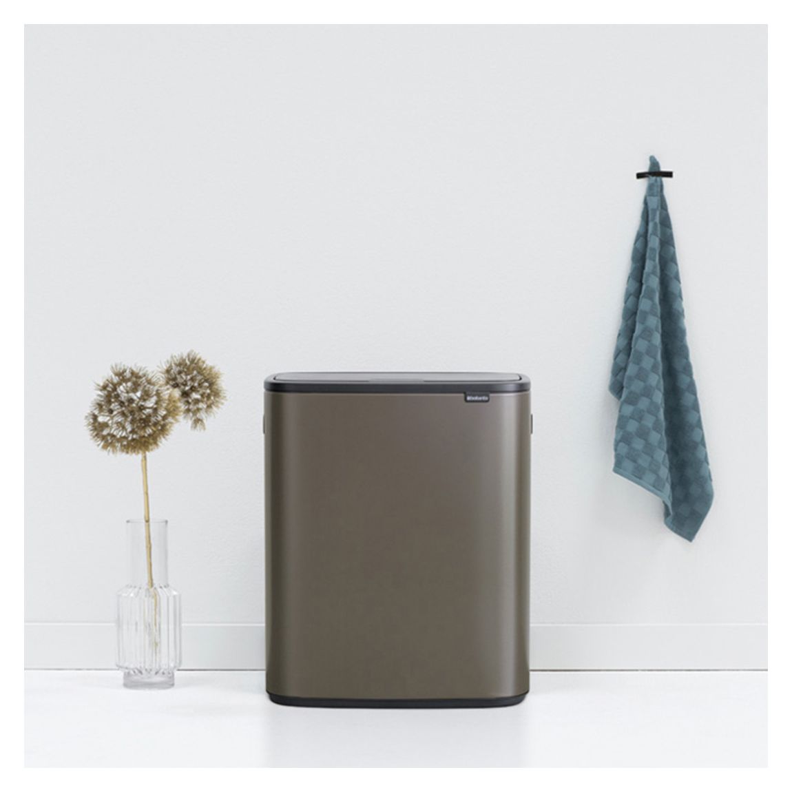Platinum Bo Touch Bin, 2 x 30L main product photo