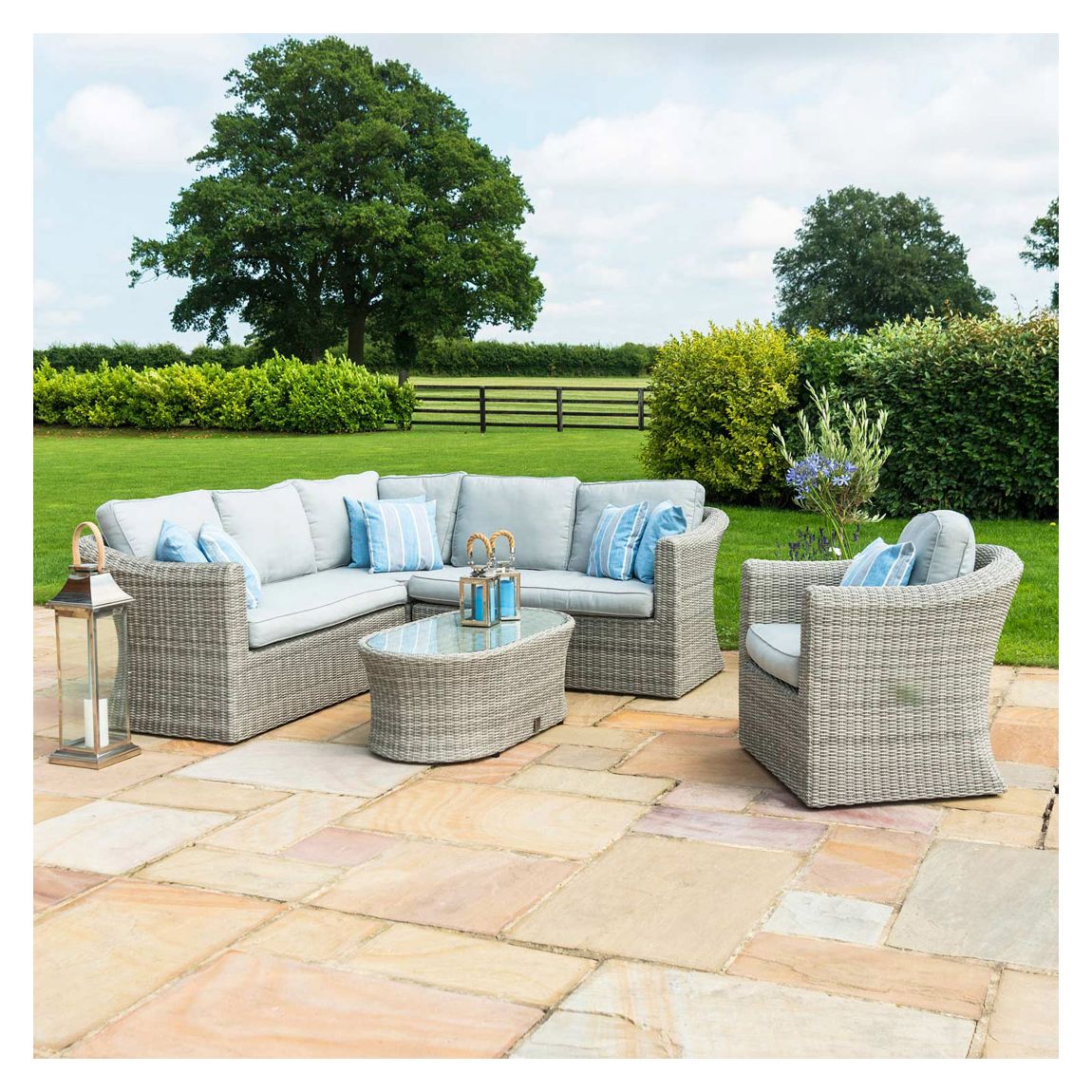 Oxford Small Corner Group with Chair main product photo