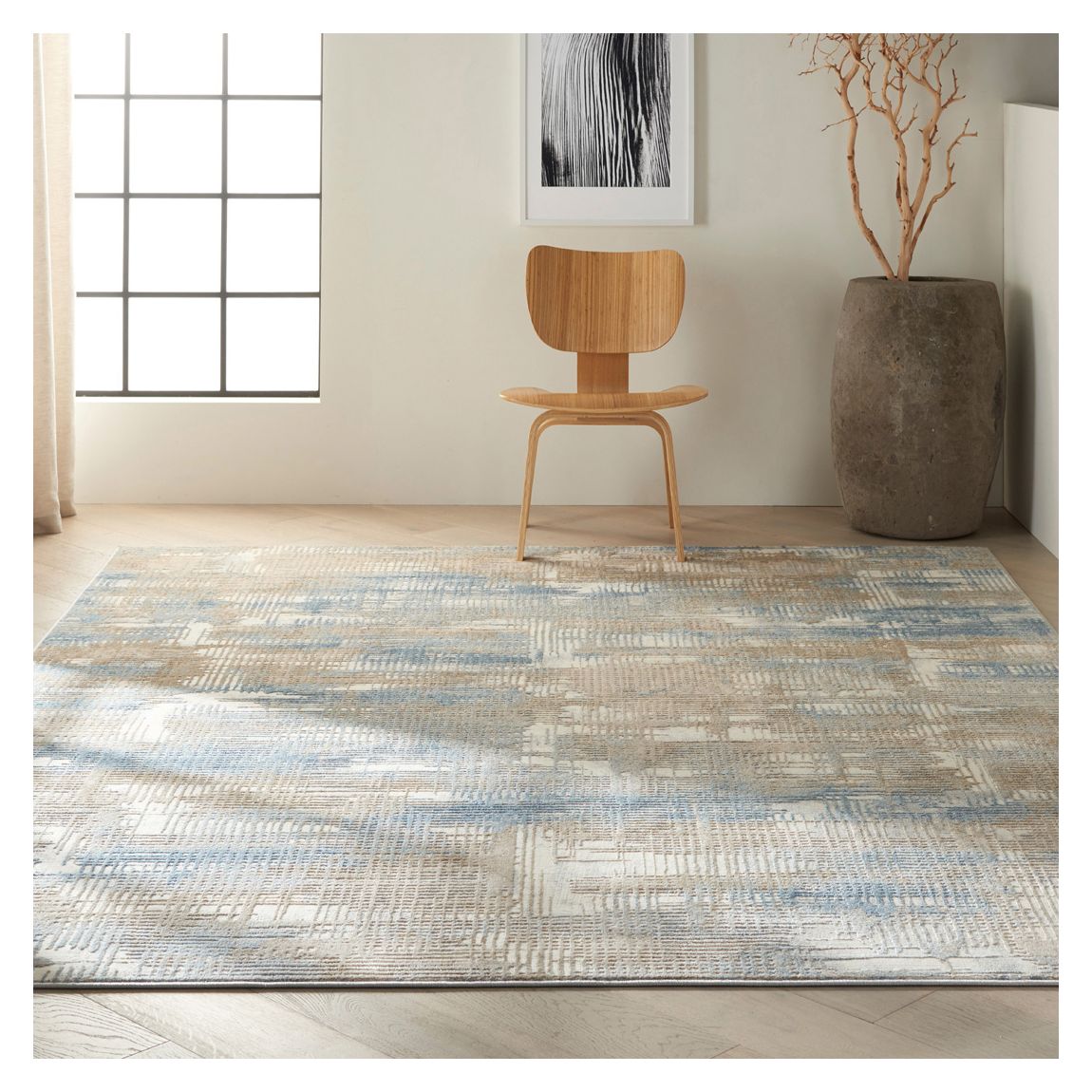 Rush CK951 305 x 244cm Rug, Blue/Beige main product photo