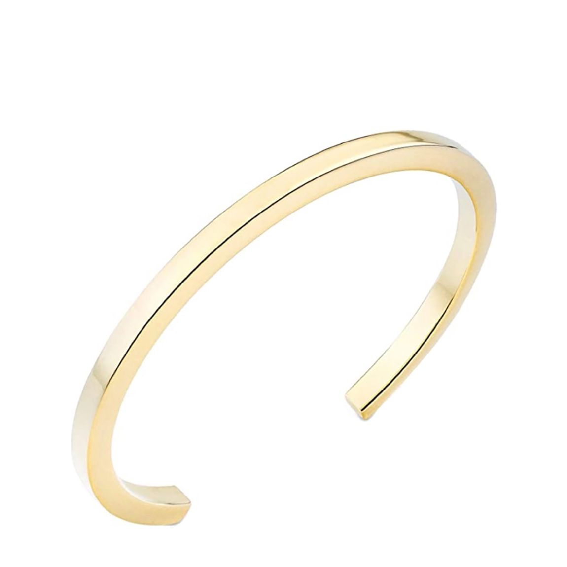 18K Gold Plated Cuff Bangle main product photo