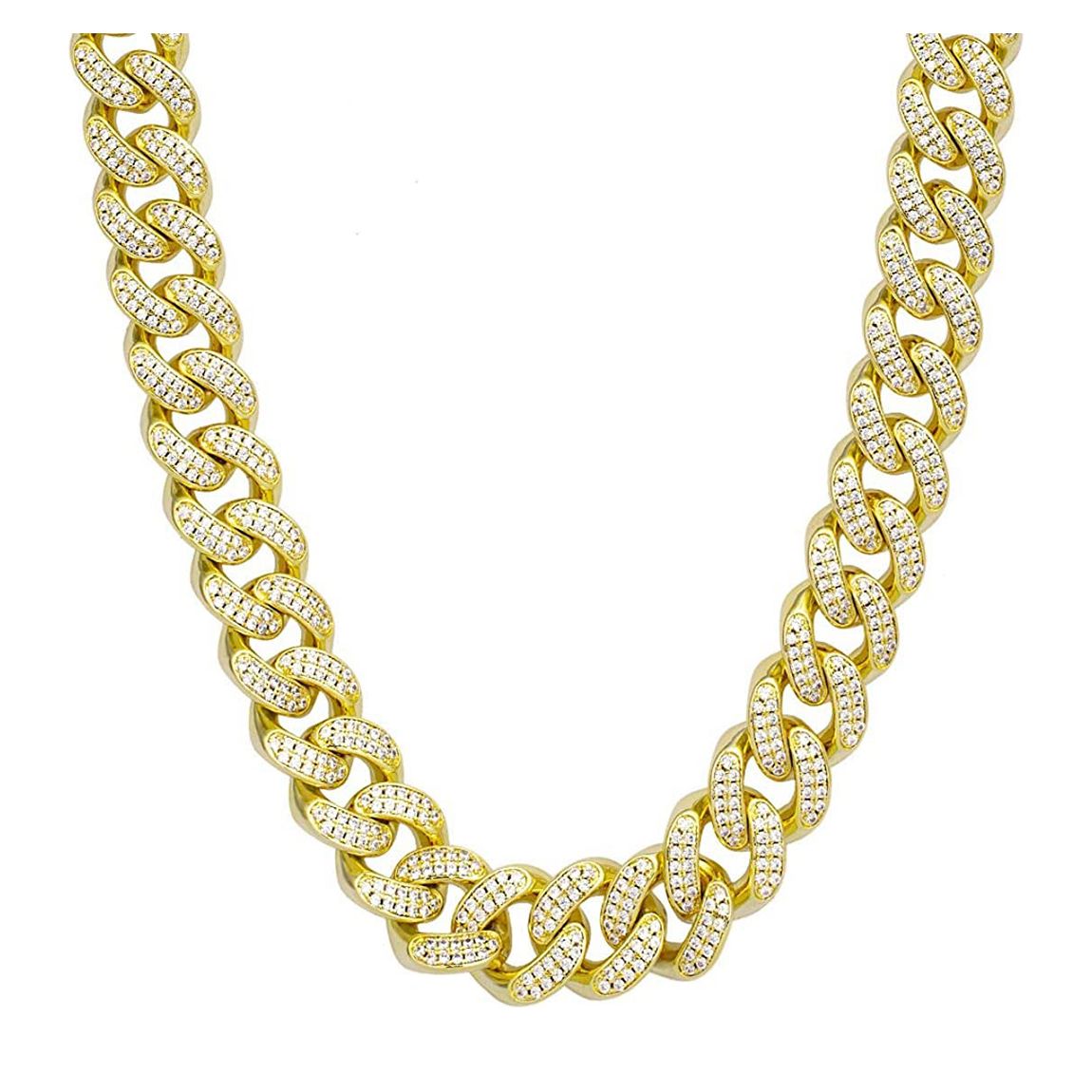18K Gold Link Necklace main product photo