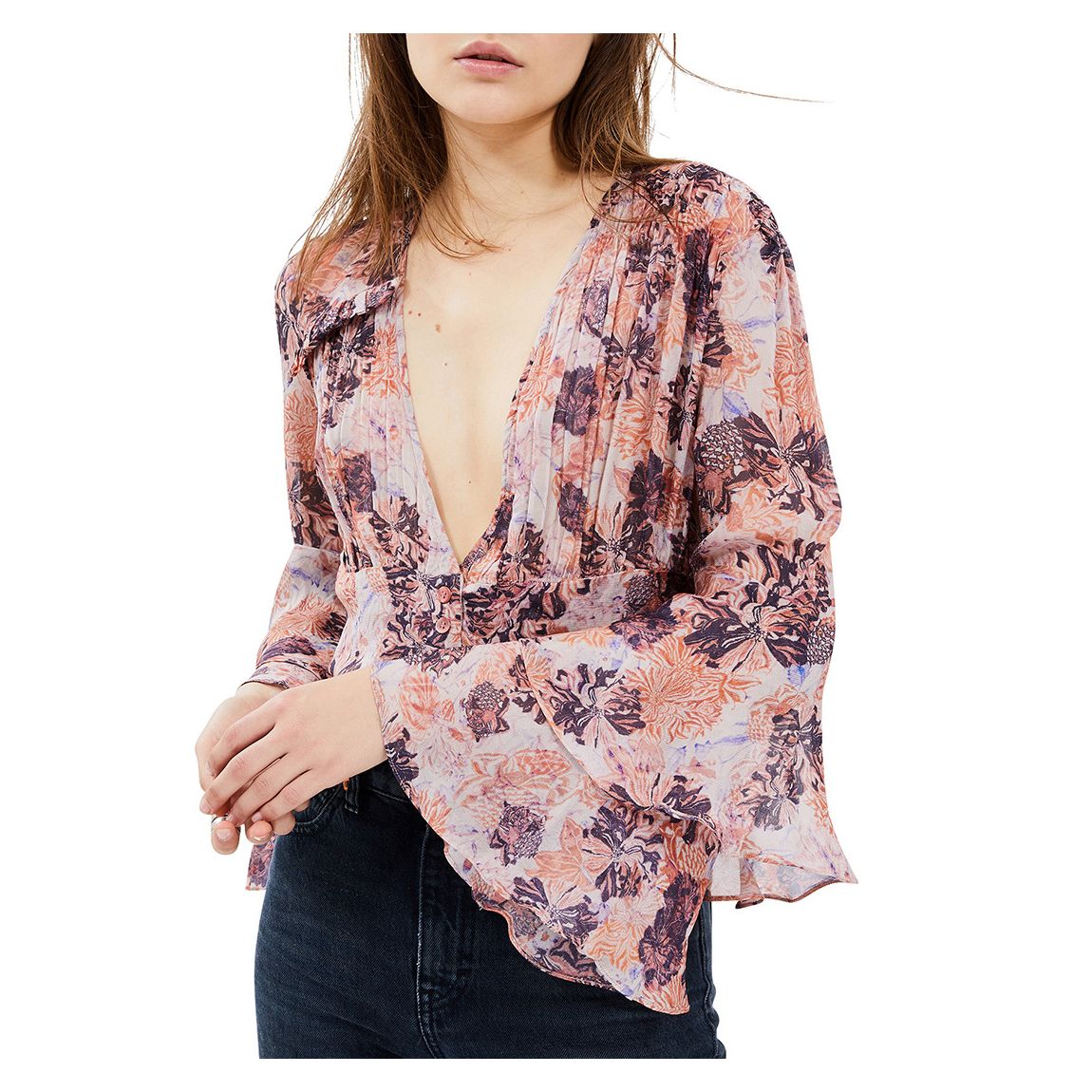Pink Stir Blouse main product photo