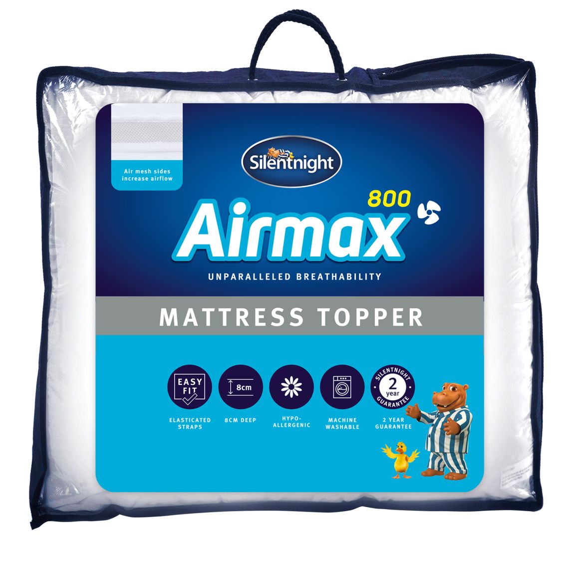 Airmax 800 Super King Mattress Topper main product photo