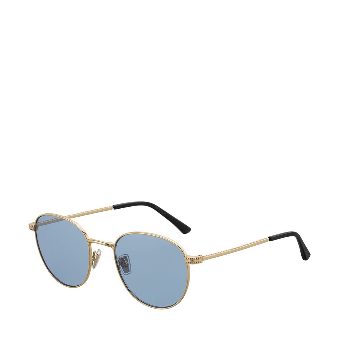 Unisex Blue/Gold Sunglasses 53mm main product photo