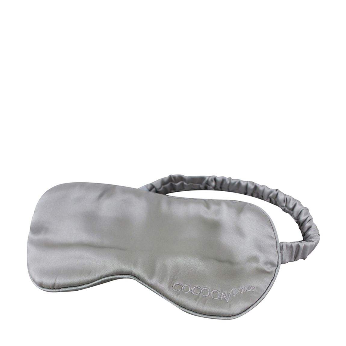 Mulberry Silk Eye Mask, Platinum main product photo