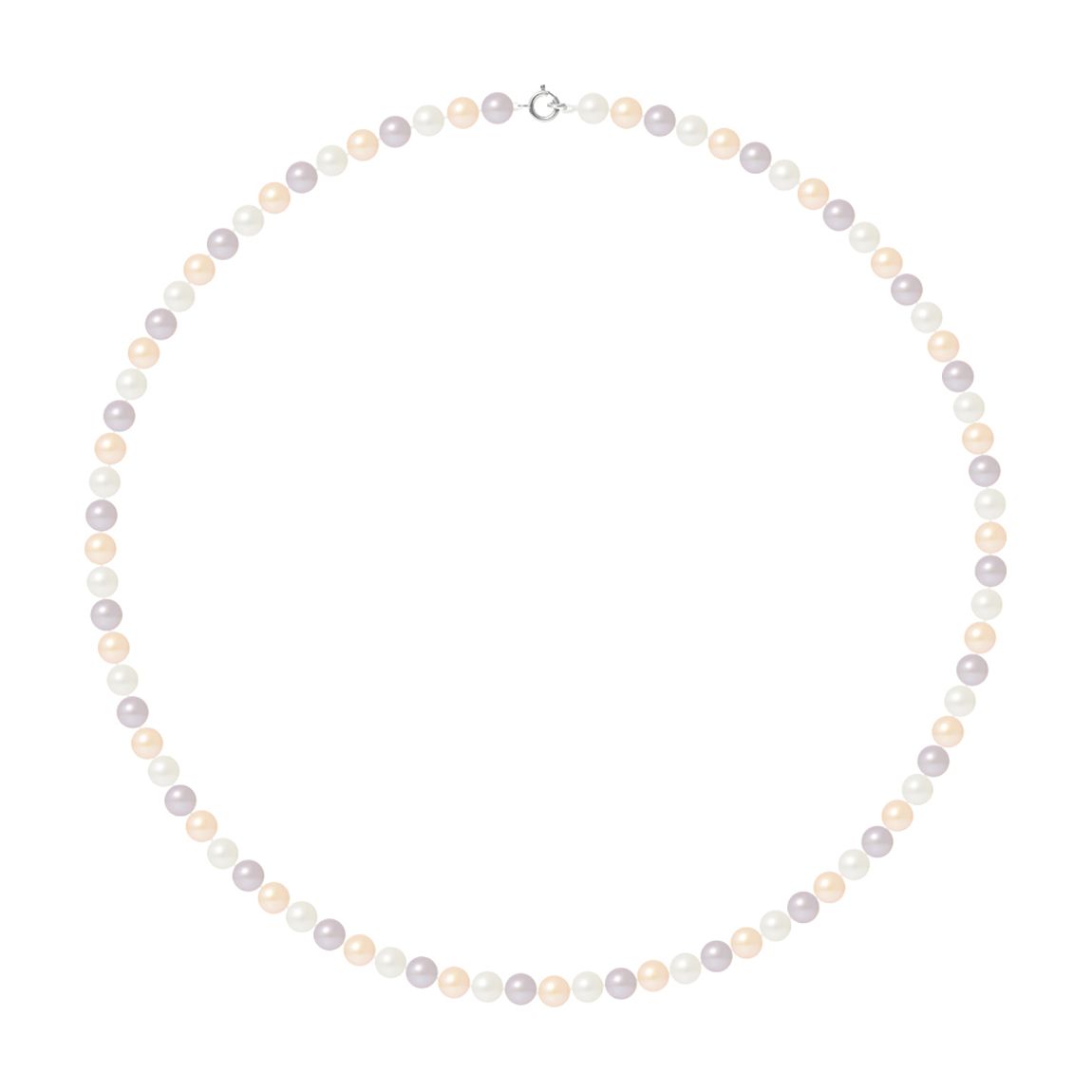 Multi Pearl Necklace 5-6mm main product photo