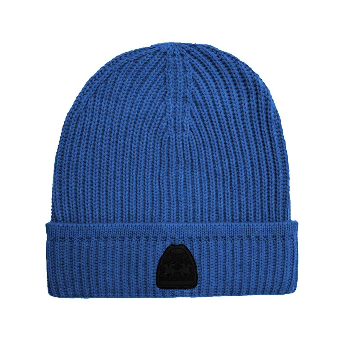 Ribbed Knit Beanie Merino Wool - Light Blue Hats main product photo