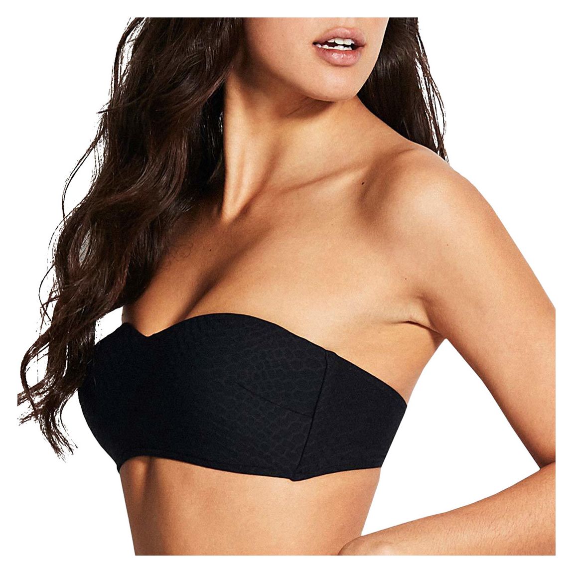 Black Bustier Bandeau main product photo