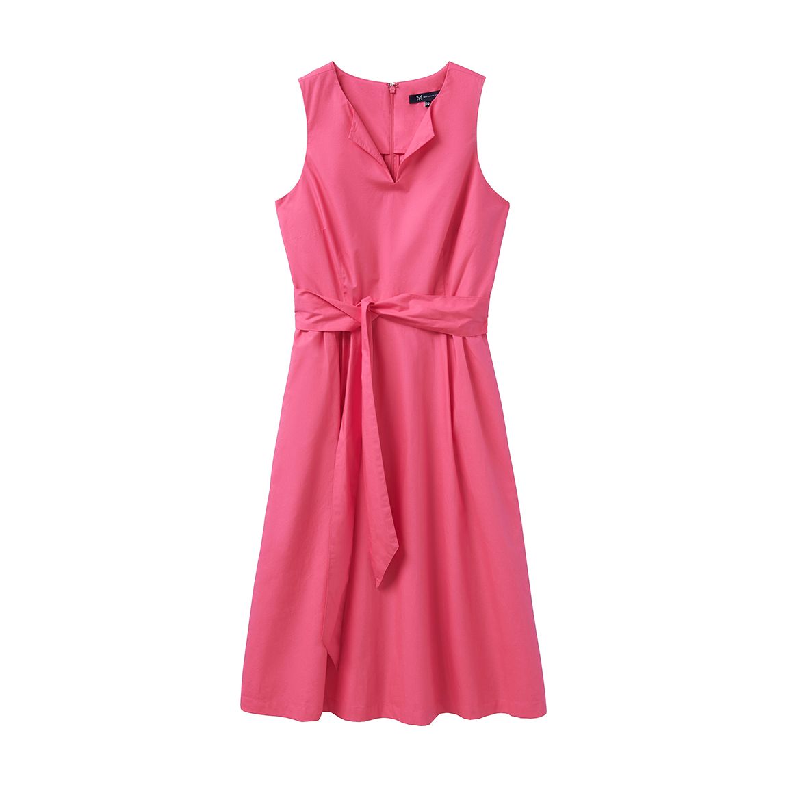 Pink Notch Neck Dress main product photo