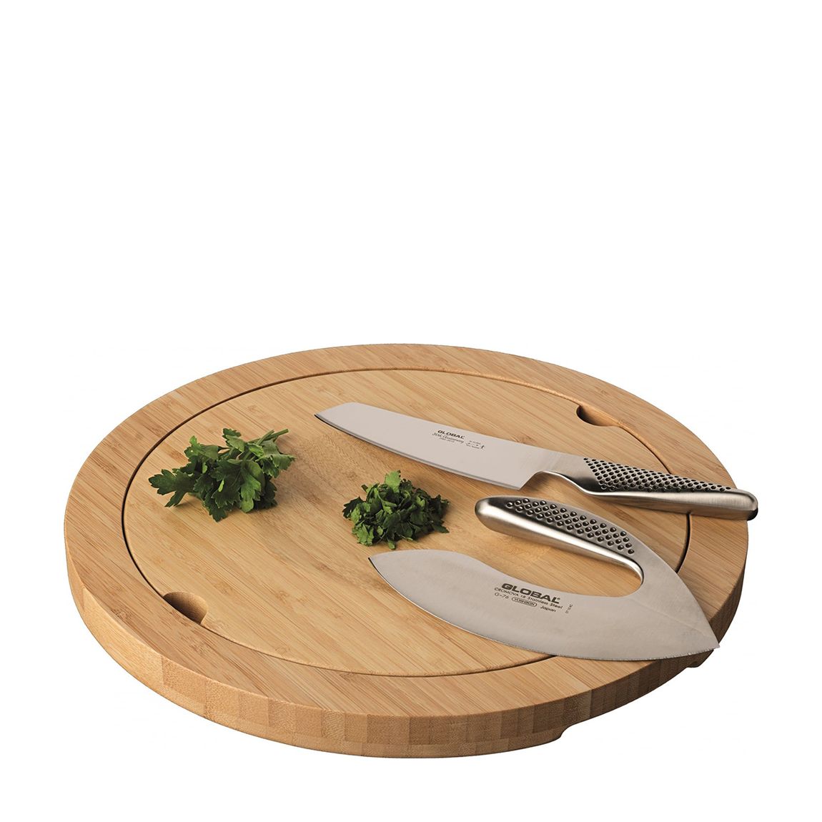 Slicing and Dicing Cutting Board Set with Revisible Board main product photo