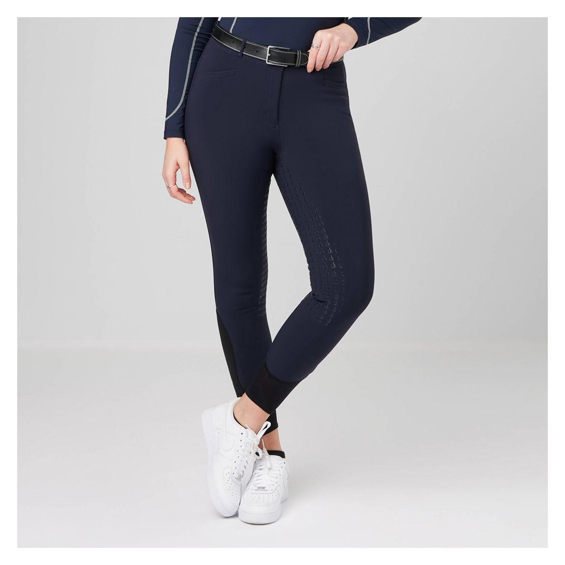 Navy Dynamique Full Seat Breeches main product photo
