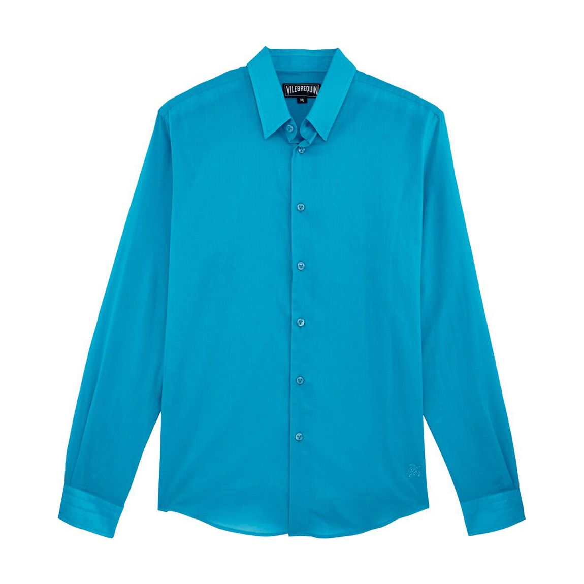 Blue Voile Cotton Shirt main product photo