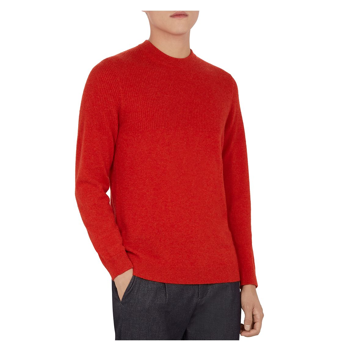 Orange Jaicash Luxe Wool Jumper main product photo