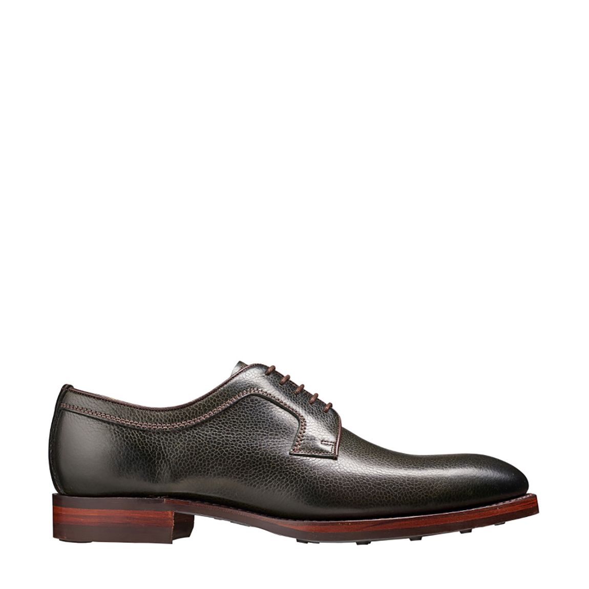 Olive Green Grain Skye Derby Shoe main product photo