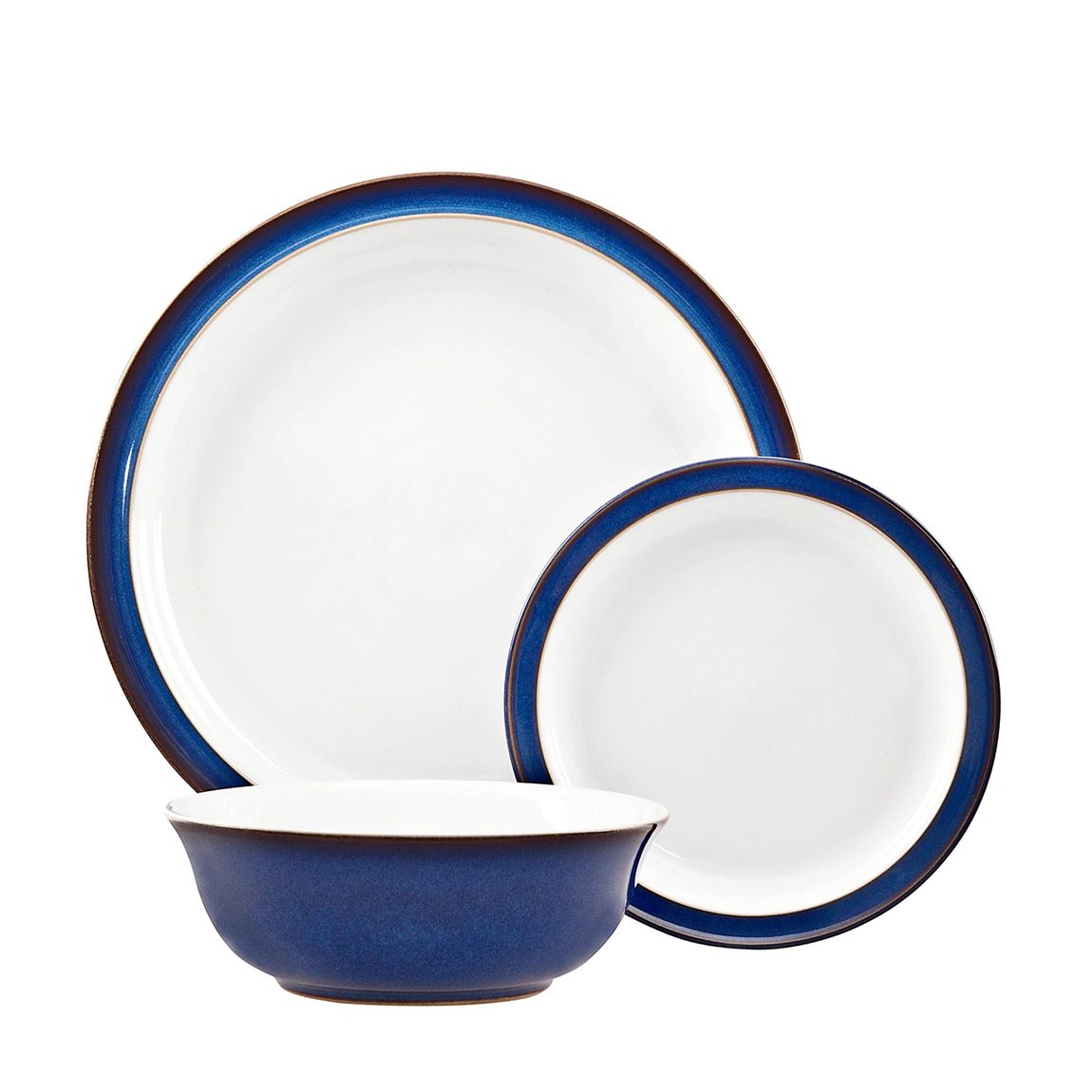 12 Piece Imperial Blue Tableware Set main product photo