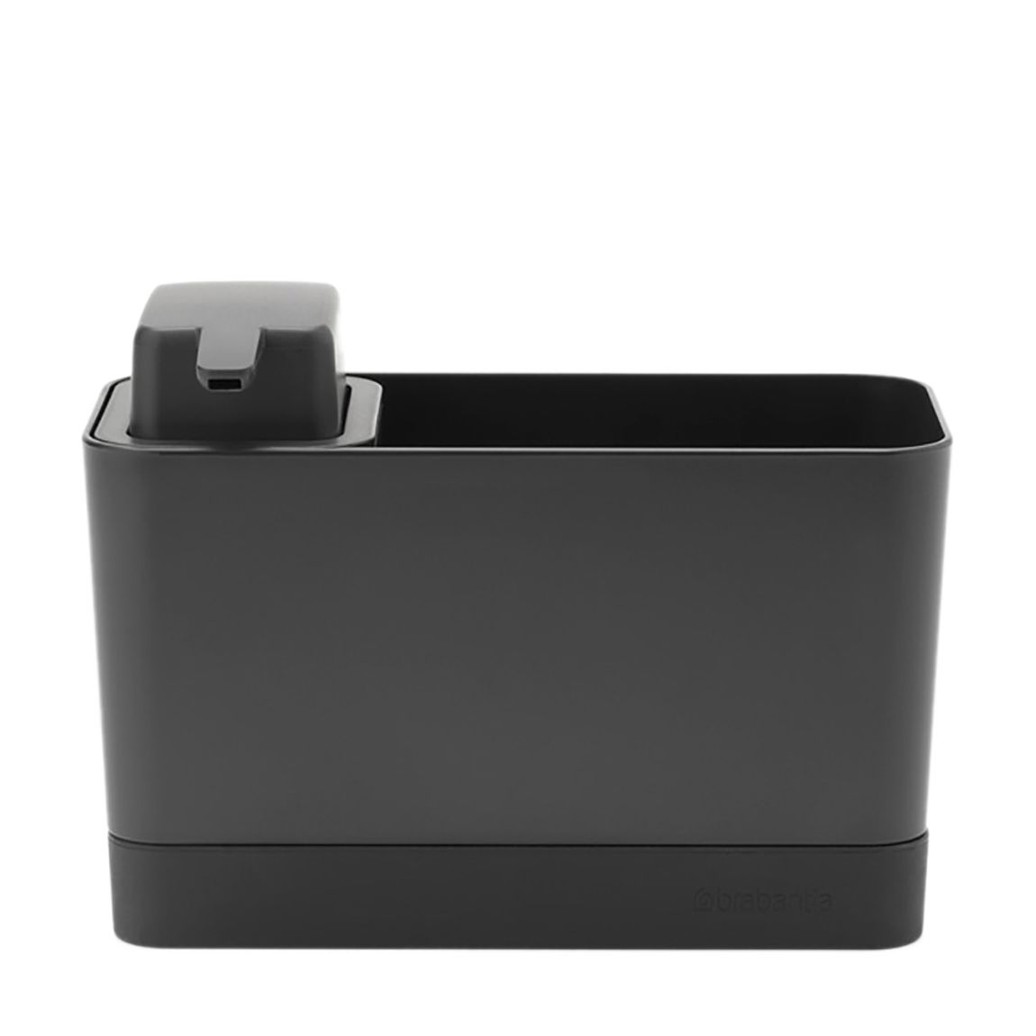 Dark Grey Sink Organiser Set, Sink Organiser and Soap Dispenser main product photo