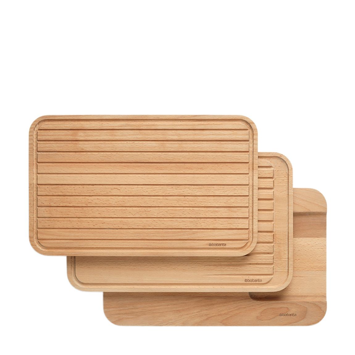 Set of 3 Profile Wooden Chopping Boards main product photo