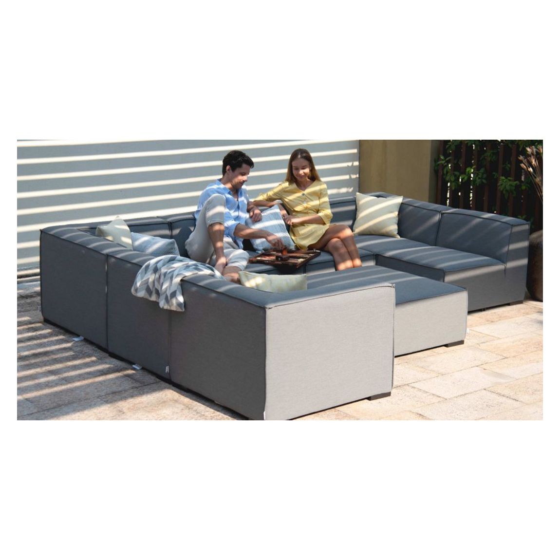SAVE £950 - Apollo Corner Sofa Group , Flanelle main product photo