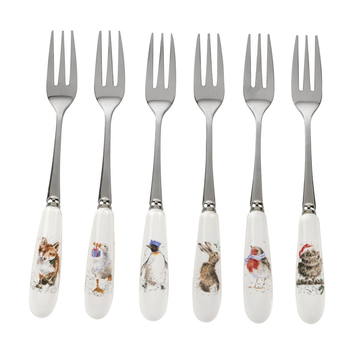 Set of 6 Pastry Forks main product photo