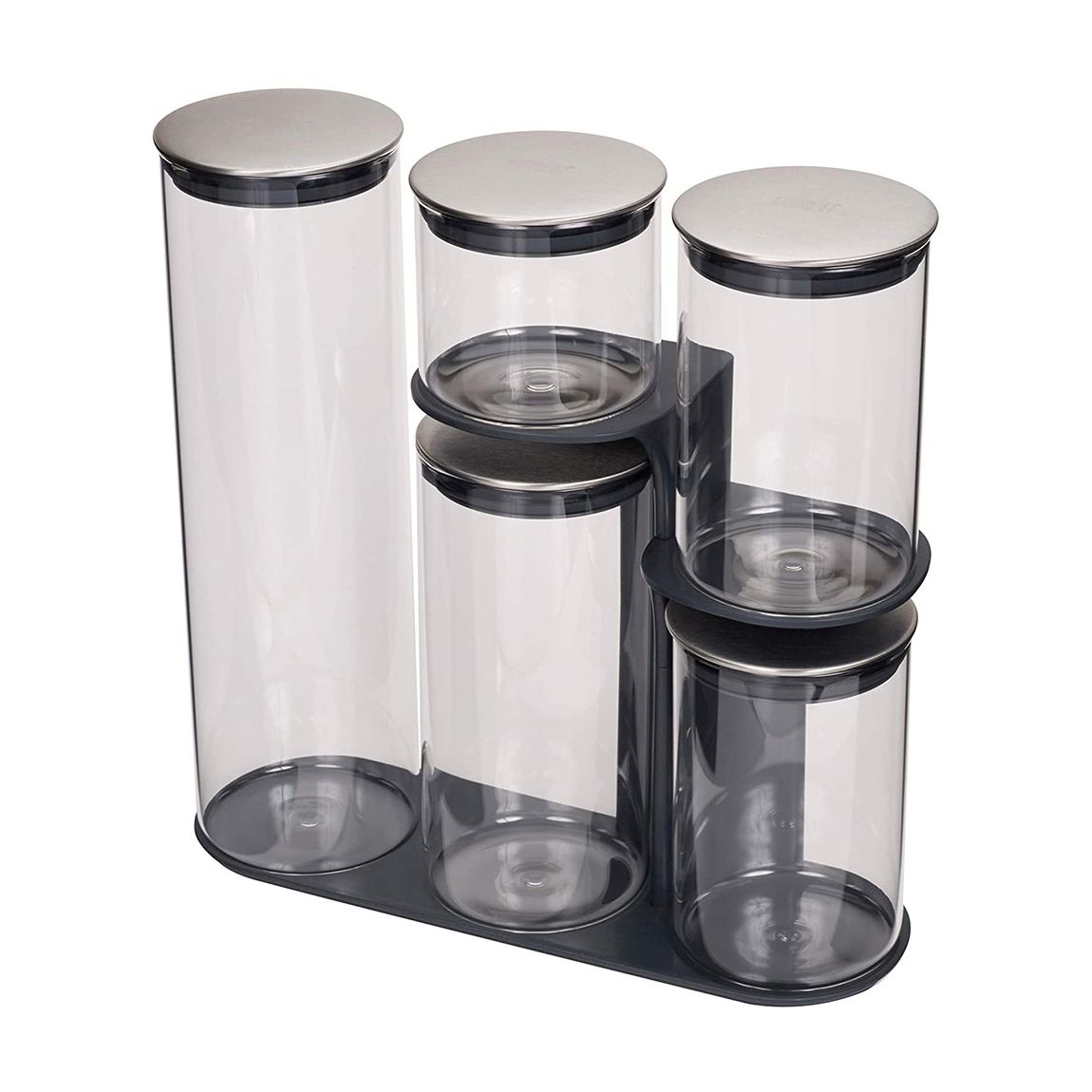 5 Piece Podium 100 Glass Storage Jar Set main product photo