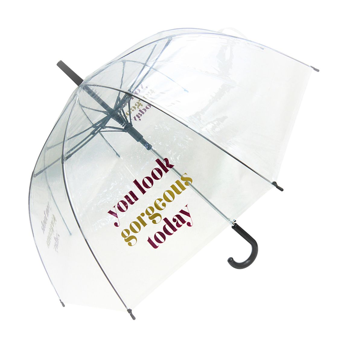Gold Red You Look Gorgeous Today Umbrella main product photo