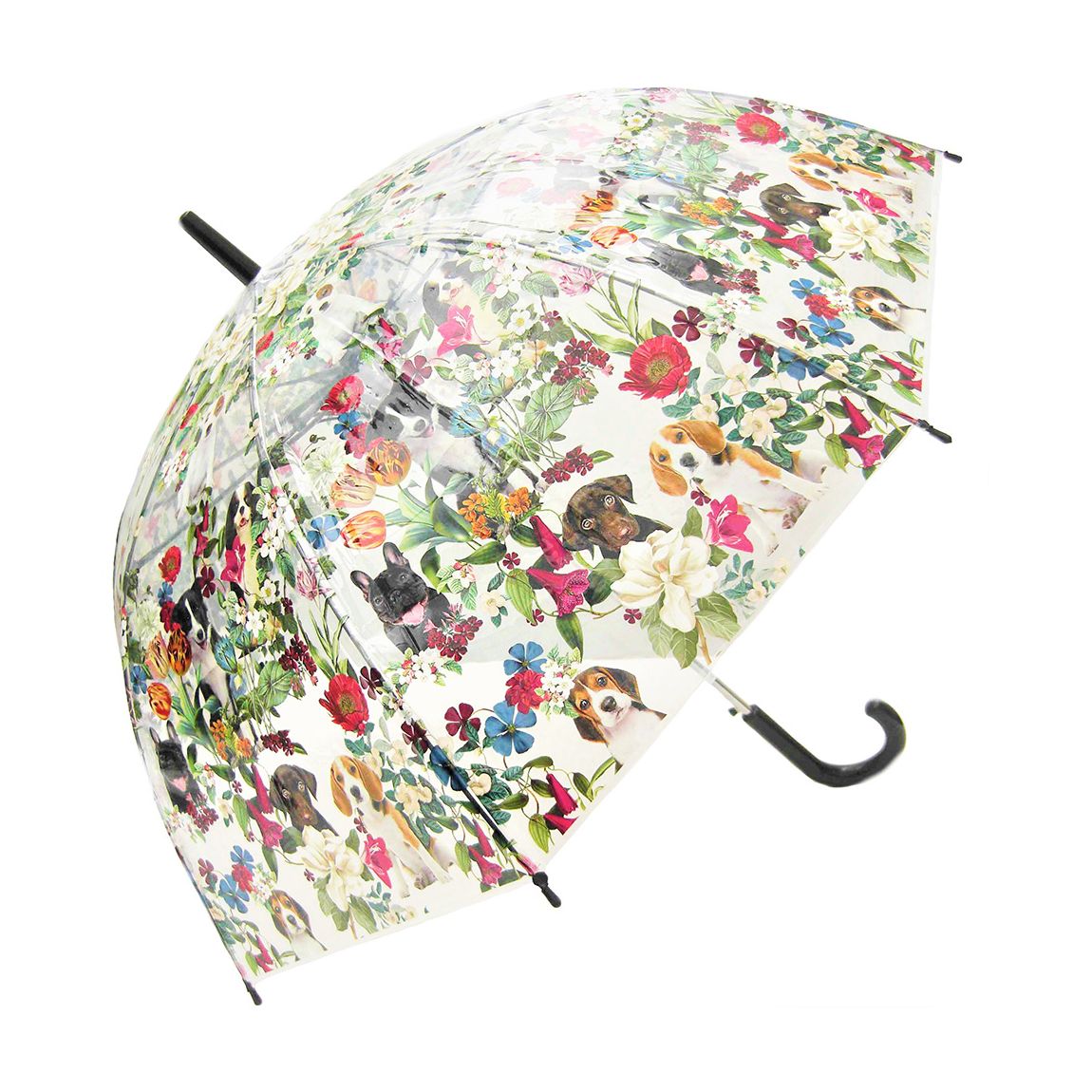 Multi Puppies Floral Garden Umbrella main product photo