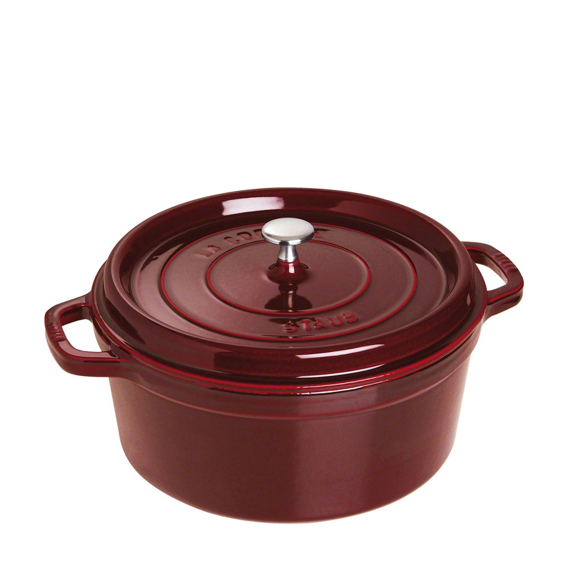 Grenadine Red Round Cast Cocotte, 28cm main product photo