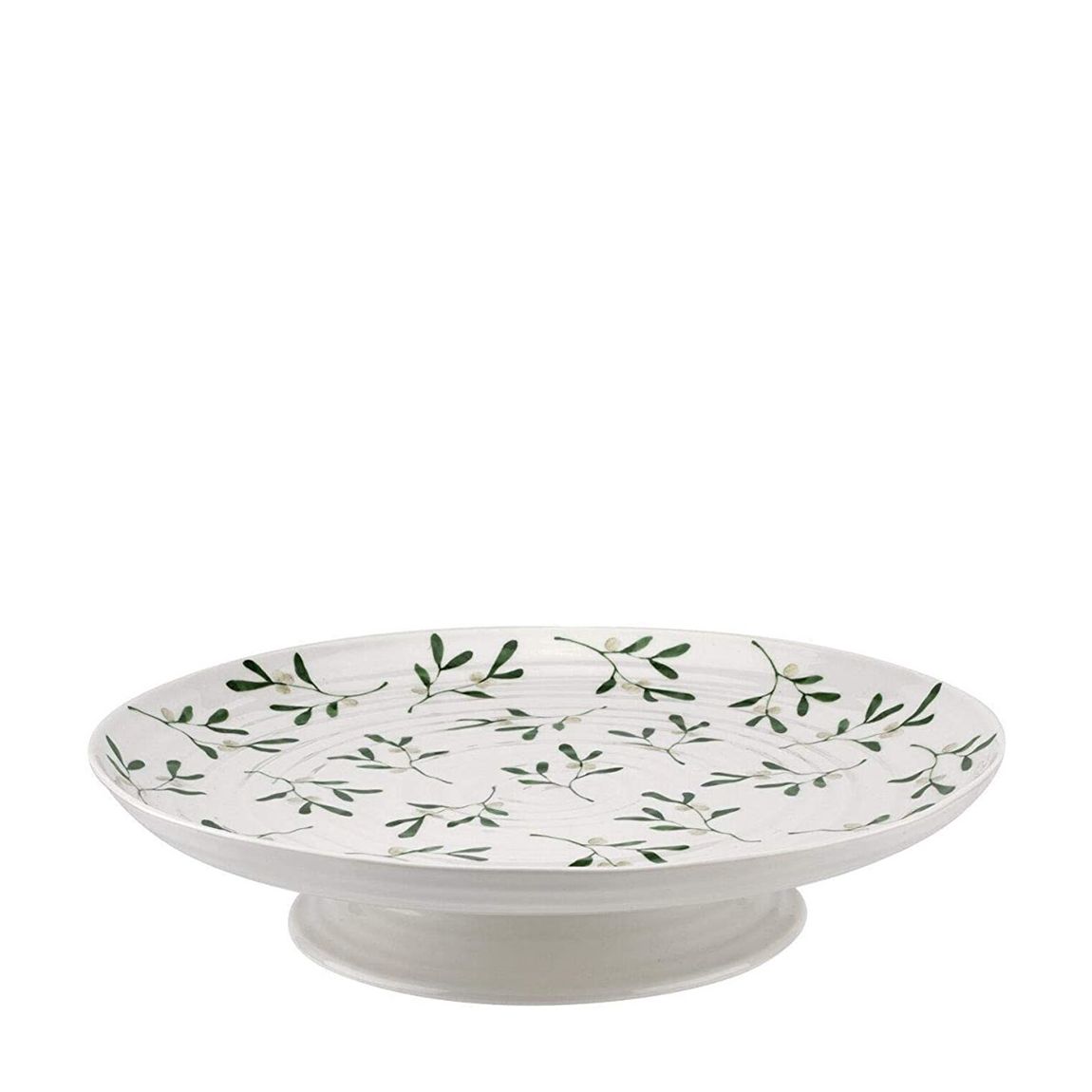 Mistletoe Footed Cake Stand main product photo