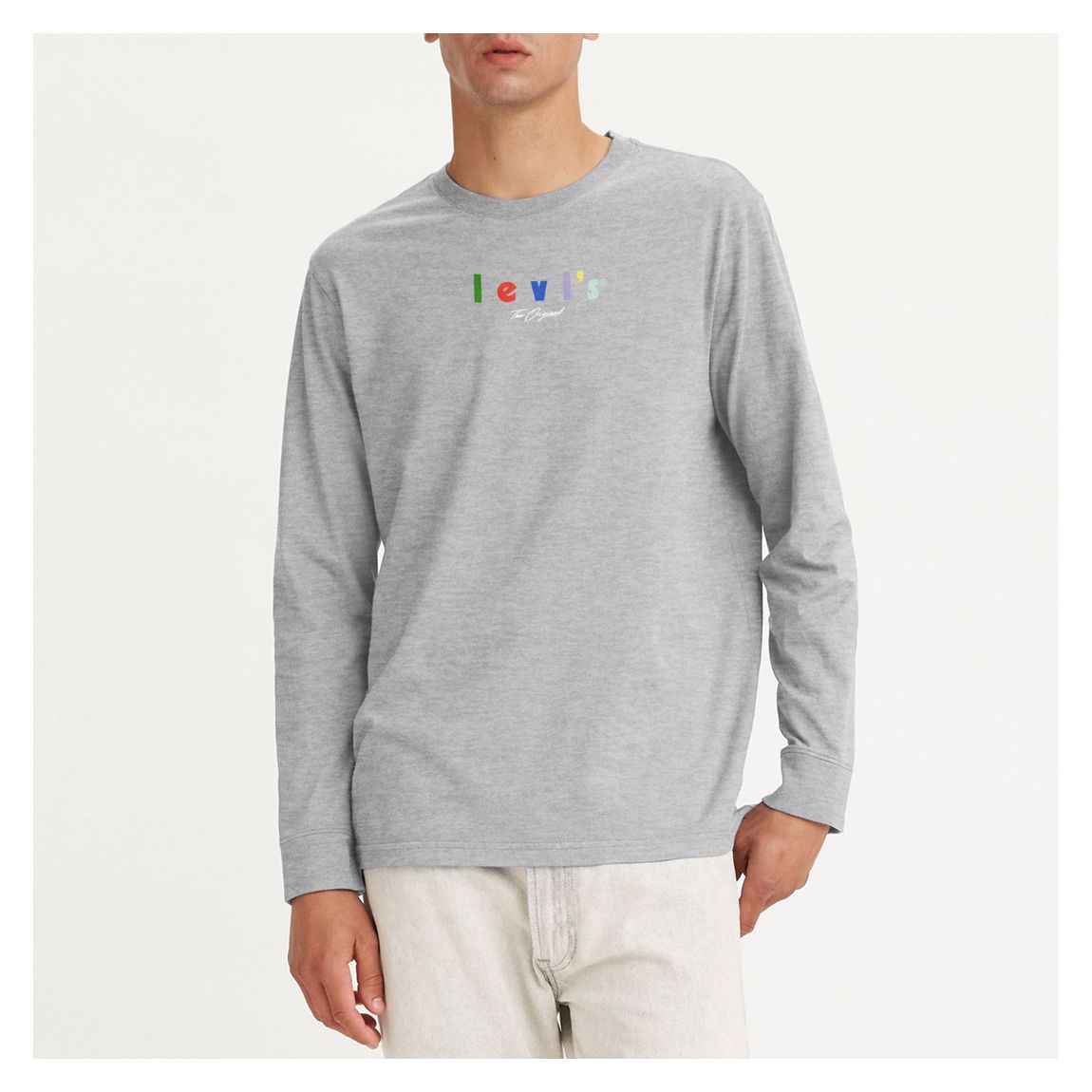 Grey Graphic Cotton Sweatshirt main product photo