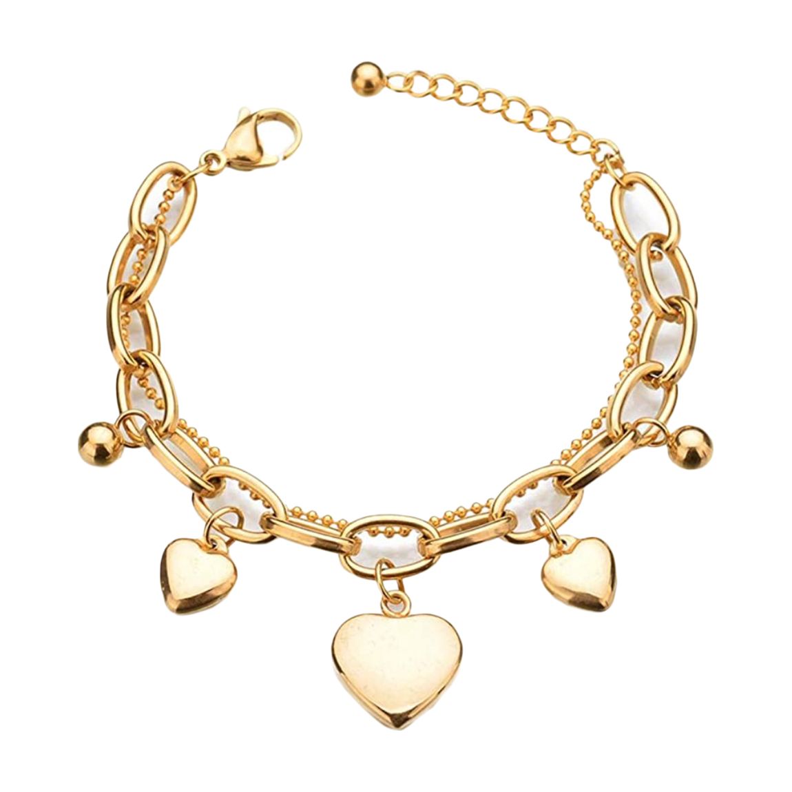 18K Gold Chain Drop Modern Earrings main product photo
