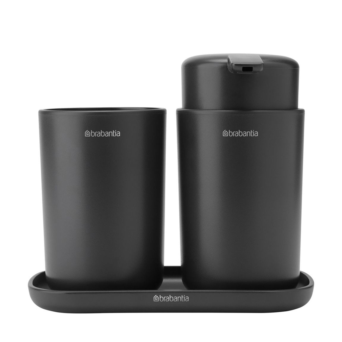ReNew Bathroom Caddy, Dark Grey main product photo