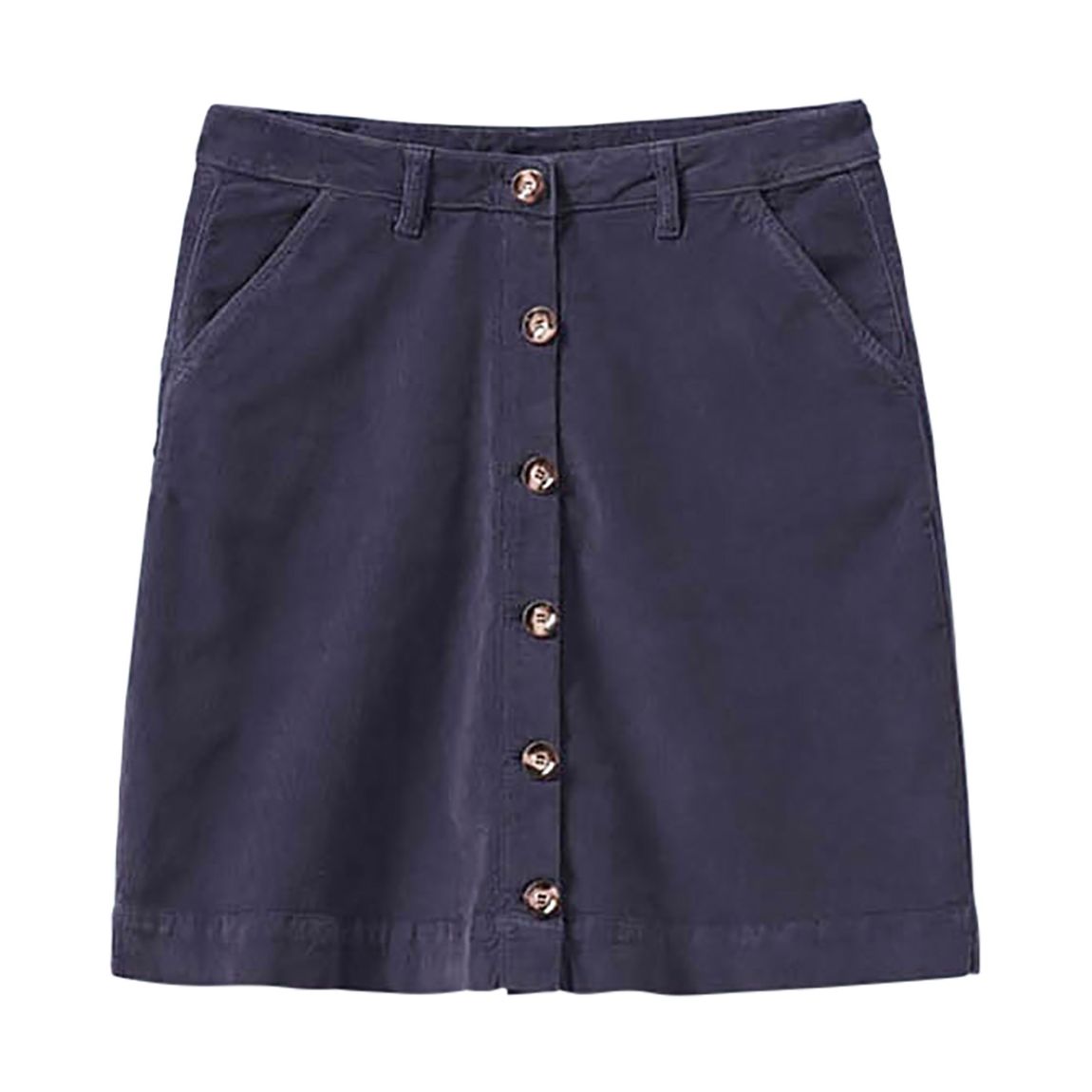 Navy Cord Skirt main product photo