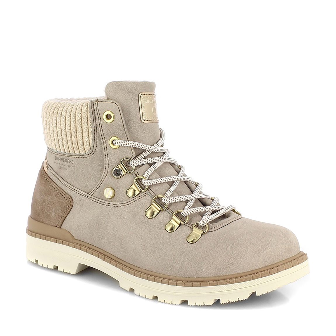Cream Lindsay Hiking Ankle Boots main product photo