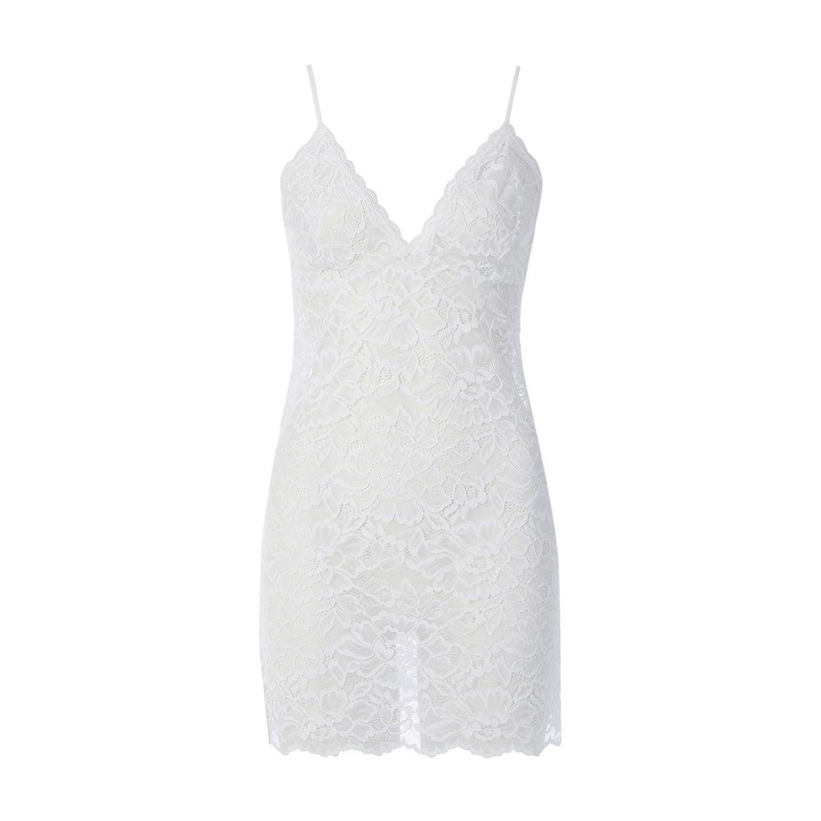 Cottonreal/Hays SuperFine Lace Jaquard Flora Chemise main product photo