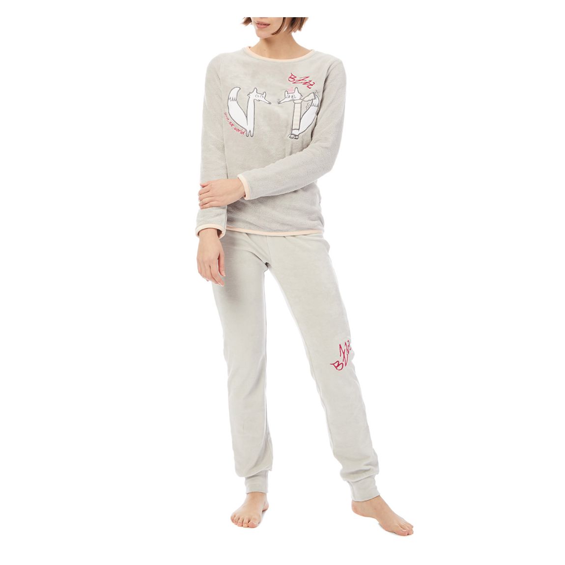 Cottonreal/Hays Foxy Supersoft Cuddle Lounge Set main product photo