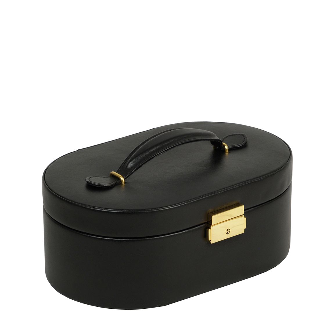 Black Heritage Vegan Leather Jewellery Box main product photo