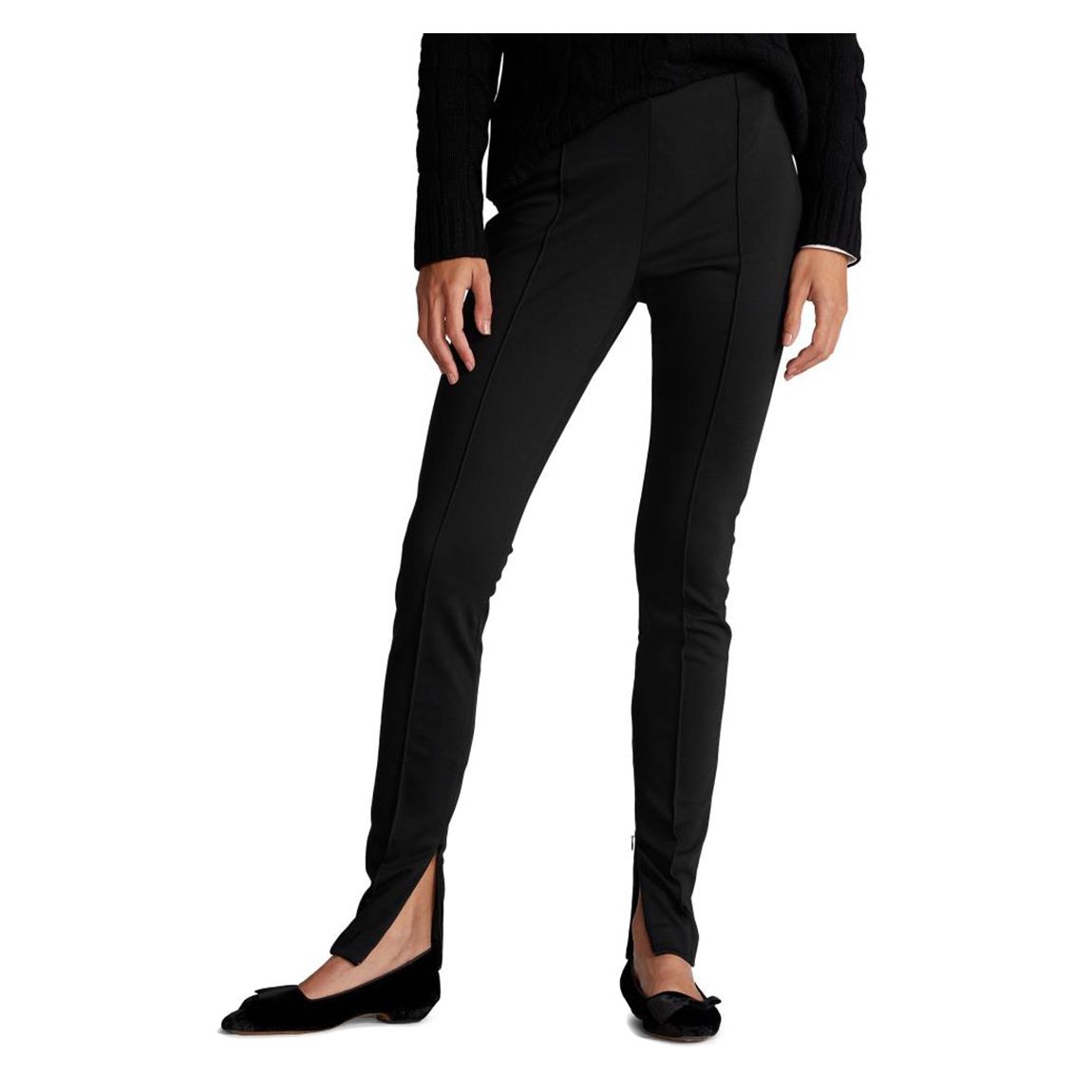 Black Vented Stretch Trousers main product photo